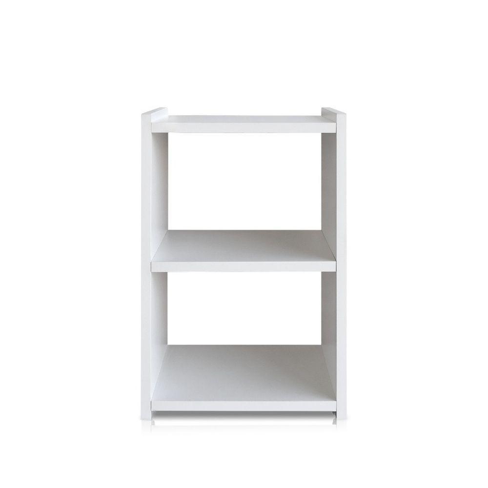 Mesa De Cabeceira Nicho Quarto 100% Mdf SSX Multicoisas Branco - 3