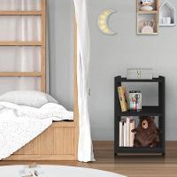 Mesa De Cabeceira Nicho Quarto 100% Mdf SSX Multicoisas Preto - 1