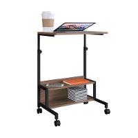 Mesa Auxiliar De Trabalho Com Regulagem De Altura E Rodízios Artetube - 1