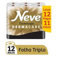 Papel Higienico Neve Neutro Supreme Folhas Tripla Pague 11 Leve 12 Rolos - 3