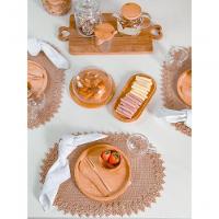 Bandeja Oval Pequena Bambu Ecokitchen 24 Cm X 11 Cm - 6