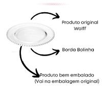 Kit 8 Pratos Rasos Jantar Pearl Wolff