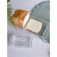 Travessa Cristal Pearl 30 Cm X 13 Cm X 3 Cm Transparente - 3