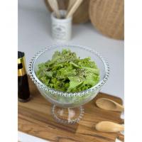 Saladeira Com Pé Cristal Pearl 21 Cm X 19 Cm Wolff Transparente - 4