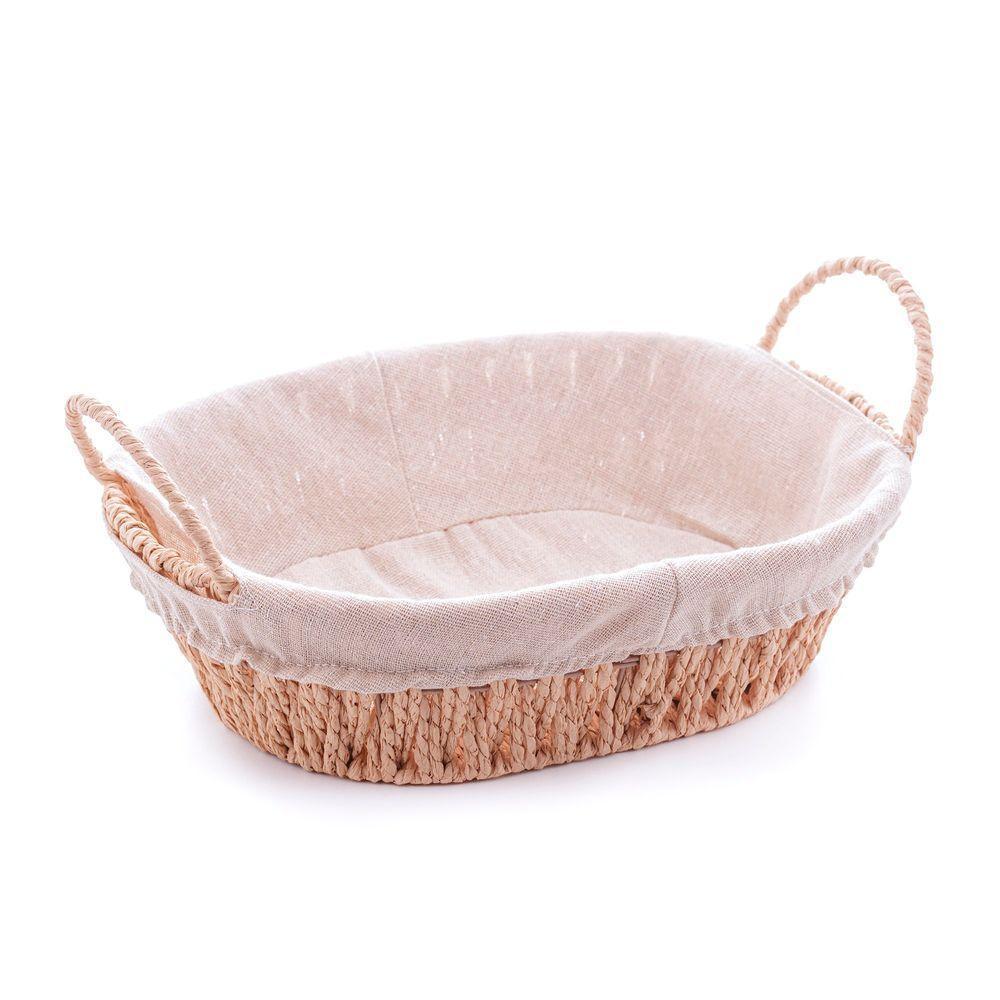 Cesta Para Pães Com Forro 30 Cm X 20 Cm X 12 Cm - 1