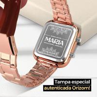 Relogio Feminino Rose Aço Inox + Pulseira Pandora + Caixa Maria - 5