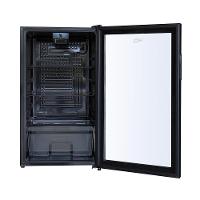 Frigobar Expositor Vertical Hq Vidro Duplo 95 Litros Preto 127V HQ-95FBPV - 3