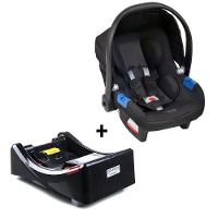 Conjunto Bebê Conforto Com Base Para Carro Burigotto Touring X De 0 Até 13 Kg Preto - 1
