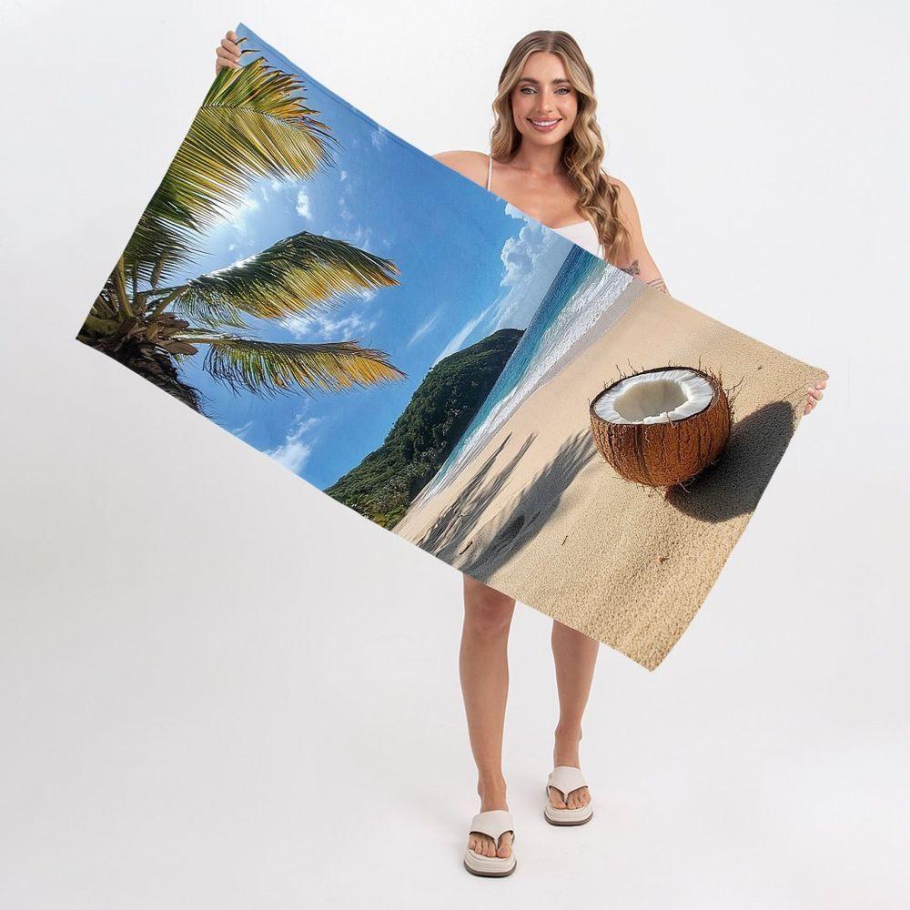 Toalha De Praia - Praia E Cocos Horizonte - 2
