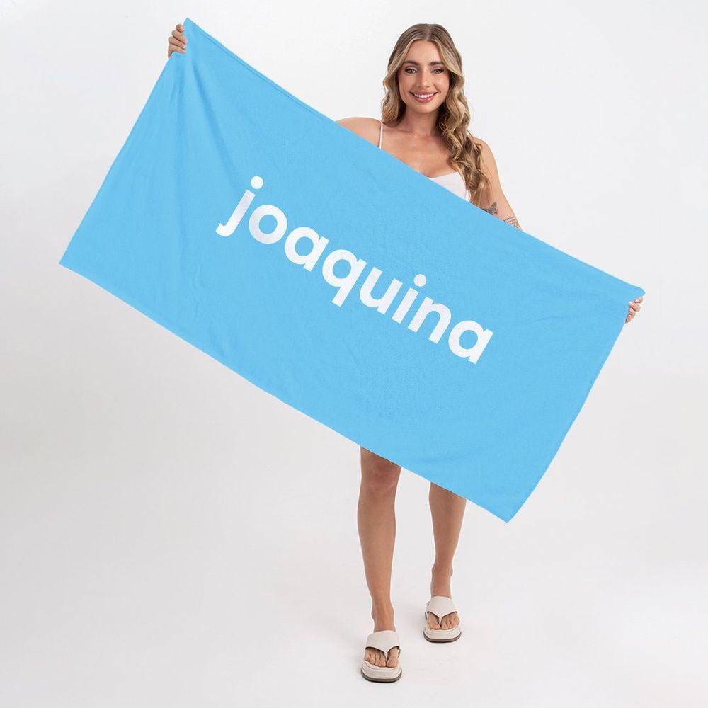 Toalha De Praia - Praia Da Joaquina Azul Claro - 2