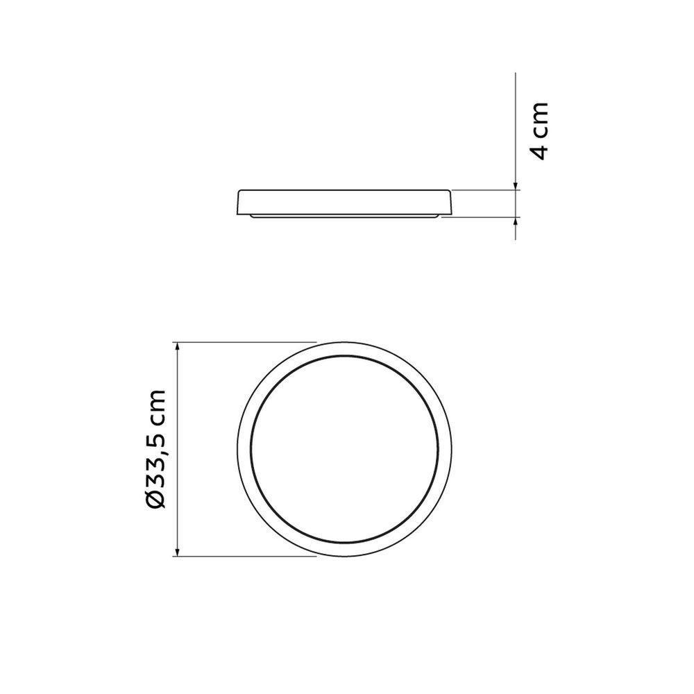 Prato Vasos Planta Tramontina Polietileno Granito Estelar P Tramontina - 2