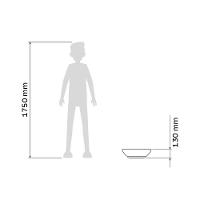 Vaso Indi Tramontina Polietileno Granito Pedra 13cm Tramontina - 3