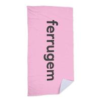 Toalha De Praia - Praia Da Ferrugem Rosa - 1