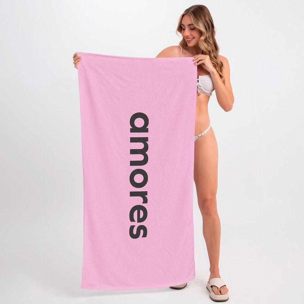 Toalha De Praia - Praia Dos Amores Rosa - 3