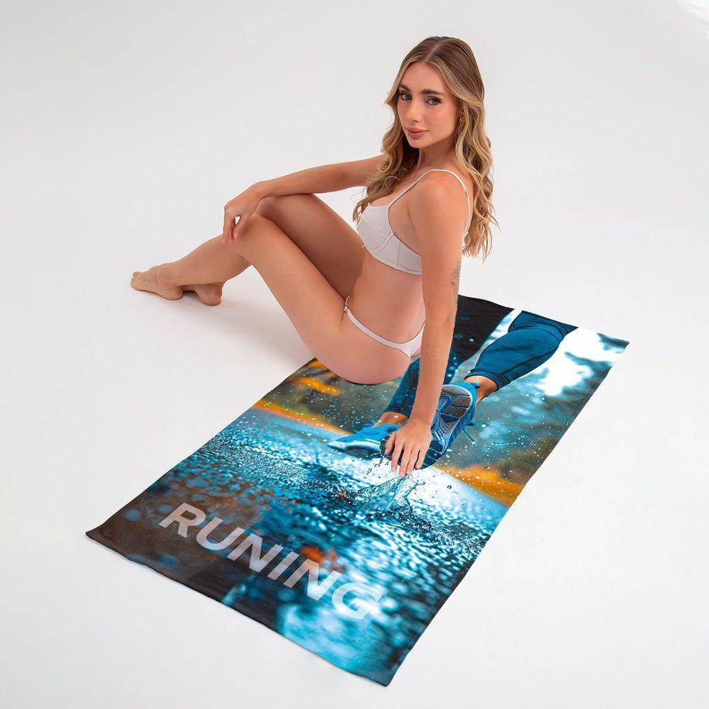 Toalha De Praia - Corrida No Outono - 4