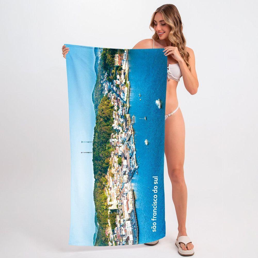Toalha De Praia - Praia São Francisco Do Sul - 2