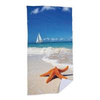 Toalha De Praia - Barco No Horizonte - 1