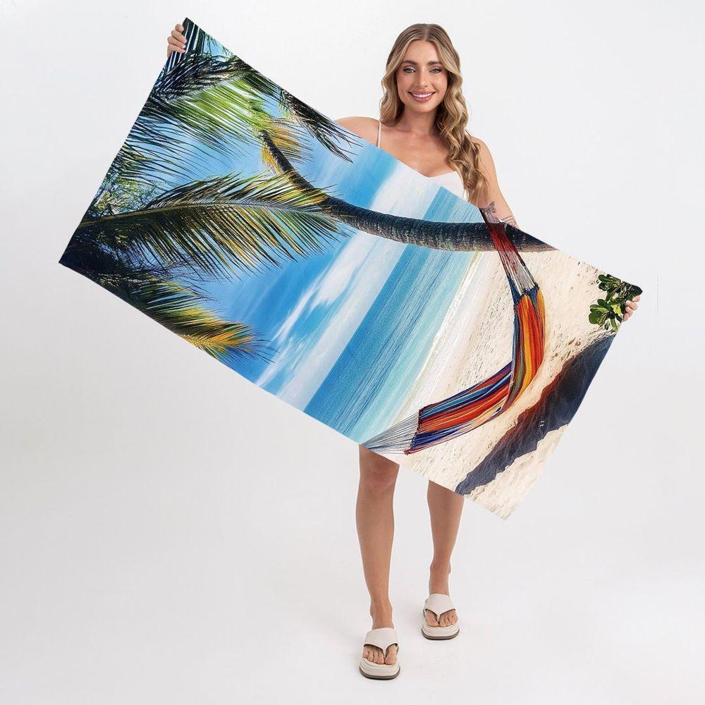 Toalha De Praia - Rede Na Praia - 2