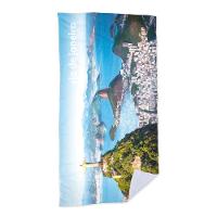 Toalha De Praia - Rio De Janeiro Visão Do Cristo Redentor - 1