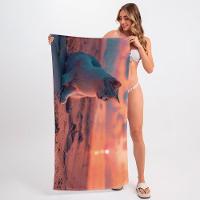 Toalha De Praia - Gato Na Praia - 3