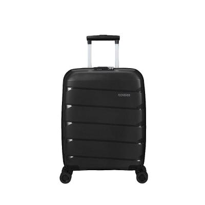 Mala De Bordo Em Polipropileno American Tourister By Samsonite Air Move Cadeado Tsa Preto
