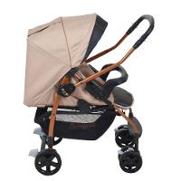 Travel System Burigotto Carrinho De Bebê Com Bebê Conforto Rio K + Touring Mon Amour Bege - 6