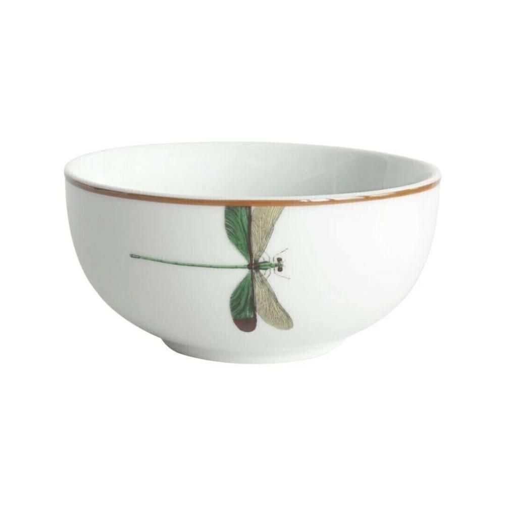 Porcelana Bowl Libélula Sobremesas Doce Café Da Manhã 250ml - 1