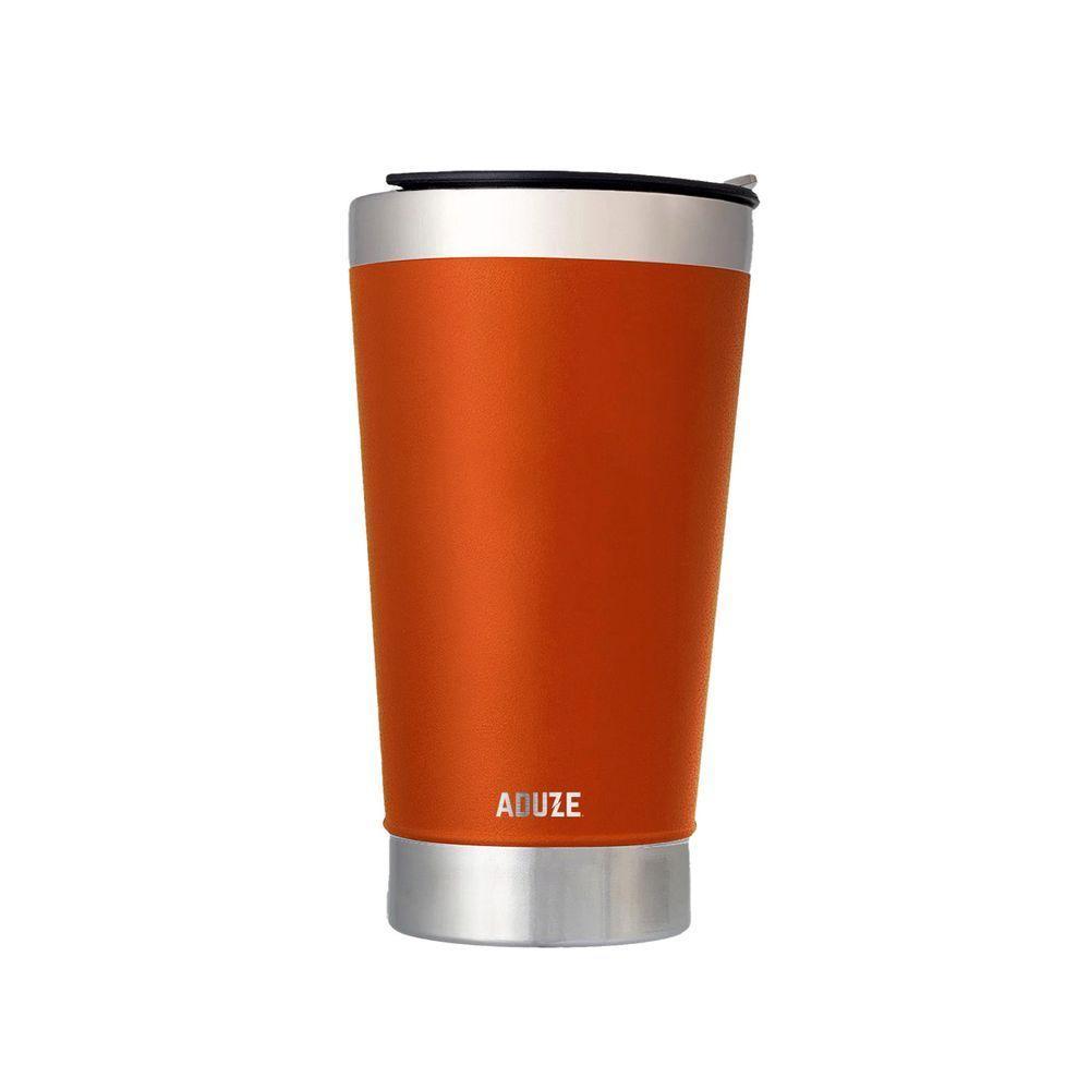 Copo Térmico Aduze Pub De Cerveja Laranja 500ml - 1