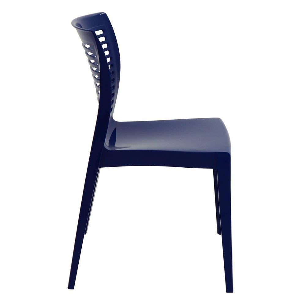 Cadeira Tramontina Victoria Polipropileno Azul Yale Tramontina - 4