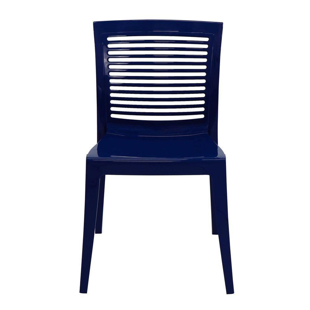 Cadeira Tramontina Victoria Polipropileno Azul Yale Tramontina - 5