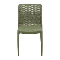 Cadeira Tramontina Isabelle Polipropileno Ocean +clean Verde Oliva Tramontina - 3