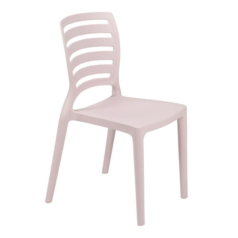 Cadeira Infantil Tramontina Sofia Polipropileno Rosa Pastel Tramontina - 1