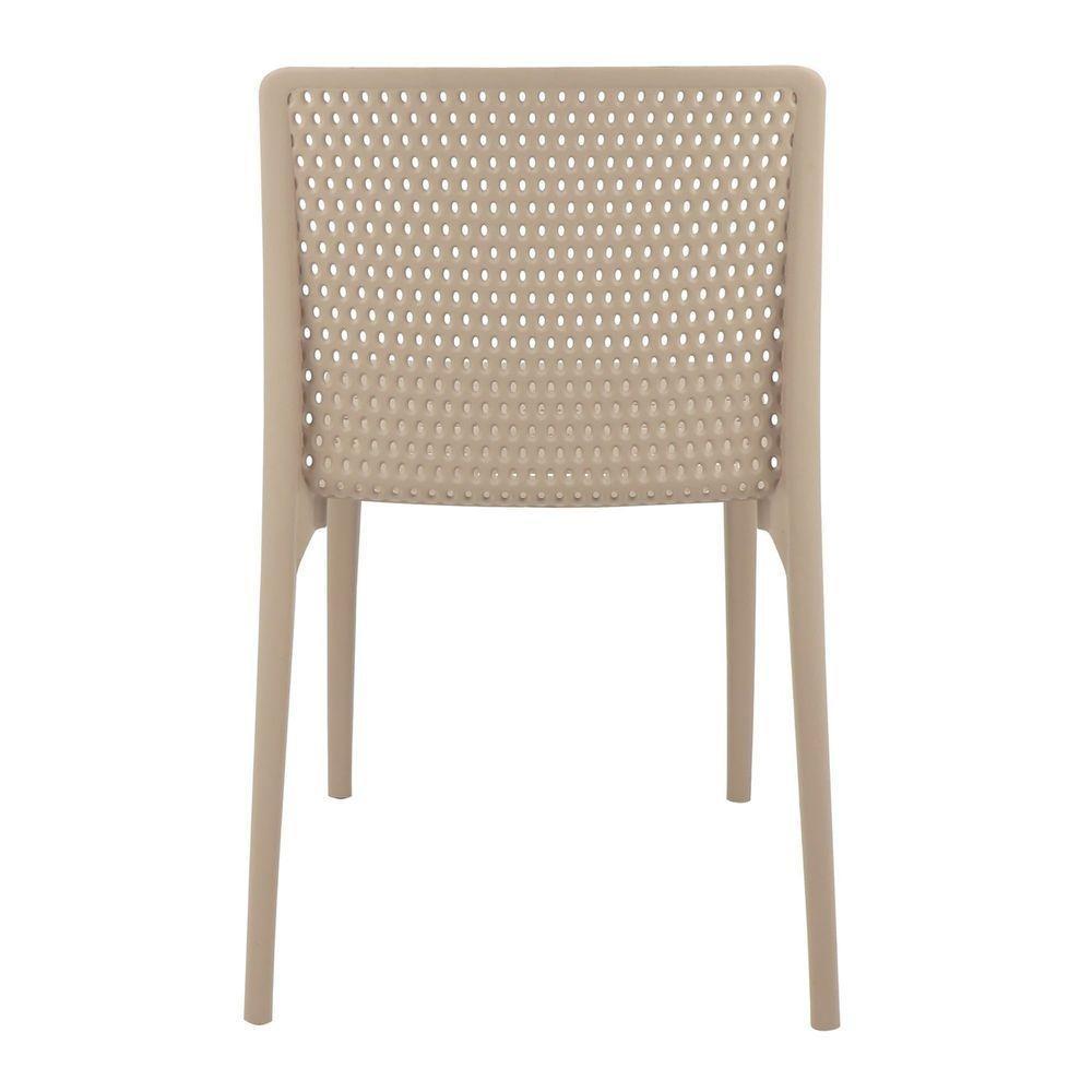Cadeira Tramontina Isabelle Polipropileno Fibra Vidro Areia Tramontina - 3