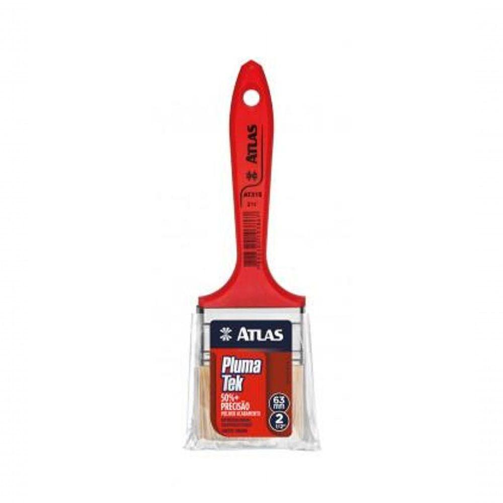 Pincel Para Acabamentos Com Cerdas Sintéticas 2.1/2" - Atlas - 1