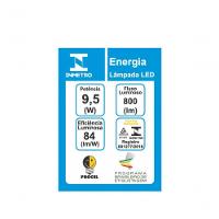 Lâmpada Led Globo 100 E27 3000k 9,5w - Taschibra - 3