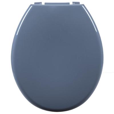 Assento Almofadado Oval Cinza Escuro