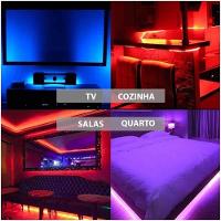 Fita Led Smart Aplicativo Celular 10 Metros Cores Rgb App Telefone Ajustavel Decoraçao Pisca Pisca - 6