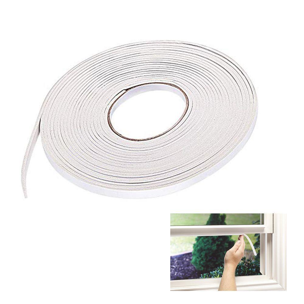 Fita De Espuma Adesiva Janela Porta Moveis 5 Metros Veda Protege Vidro Batente Isolante - 2