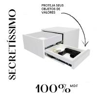 Mesa De Cabeceira C Gaveta Secreta Lado Esquerdo - Madeirado