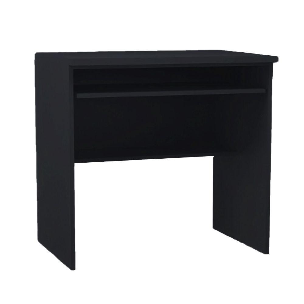Mesa Para Computador Preto Em Mdf - 1