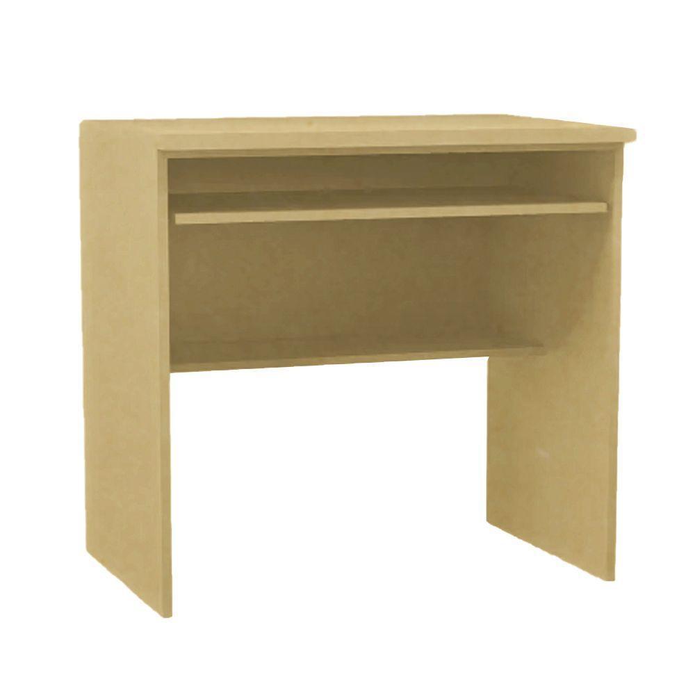 Mesa Para Computador Natural Em Mdf - 1