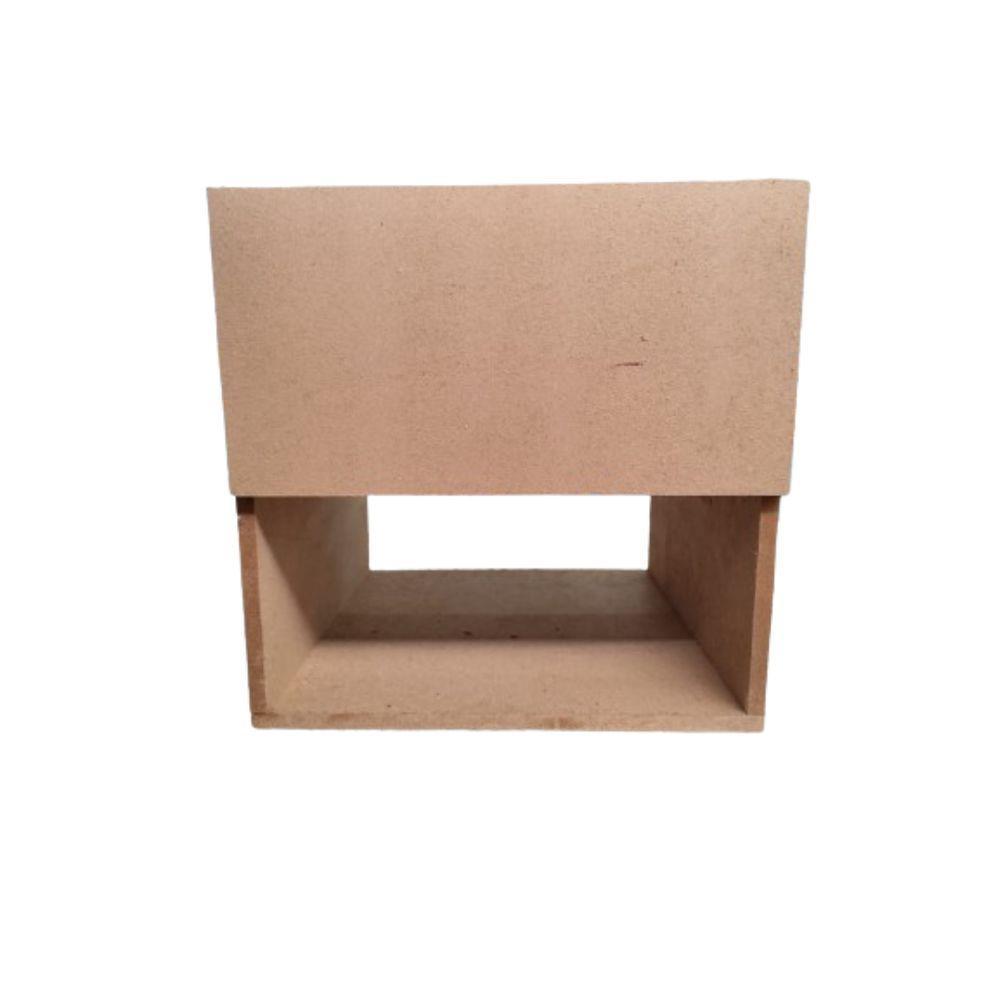 Mesa De Cabeceira C Gaveta Secreta Lado Esquerdo Mdf Natural - 5