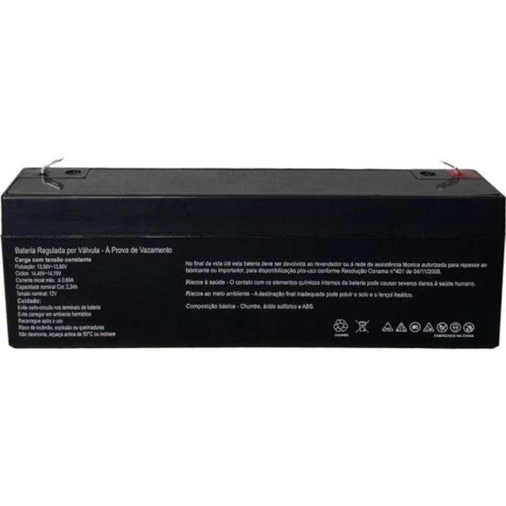 Bateria Selada 12v 2,3ah Sp12-2,3 Secpower - 2