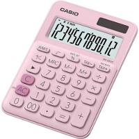 Calculadora De Mesa Casio Ms20uc 12 Dígitos Rosa Claro - 1