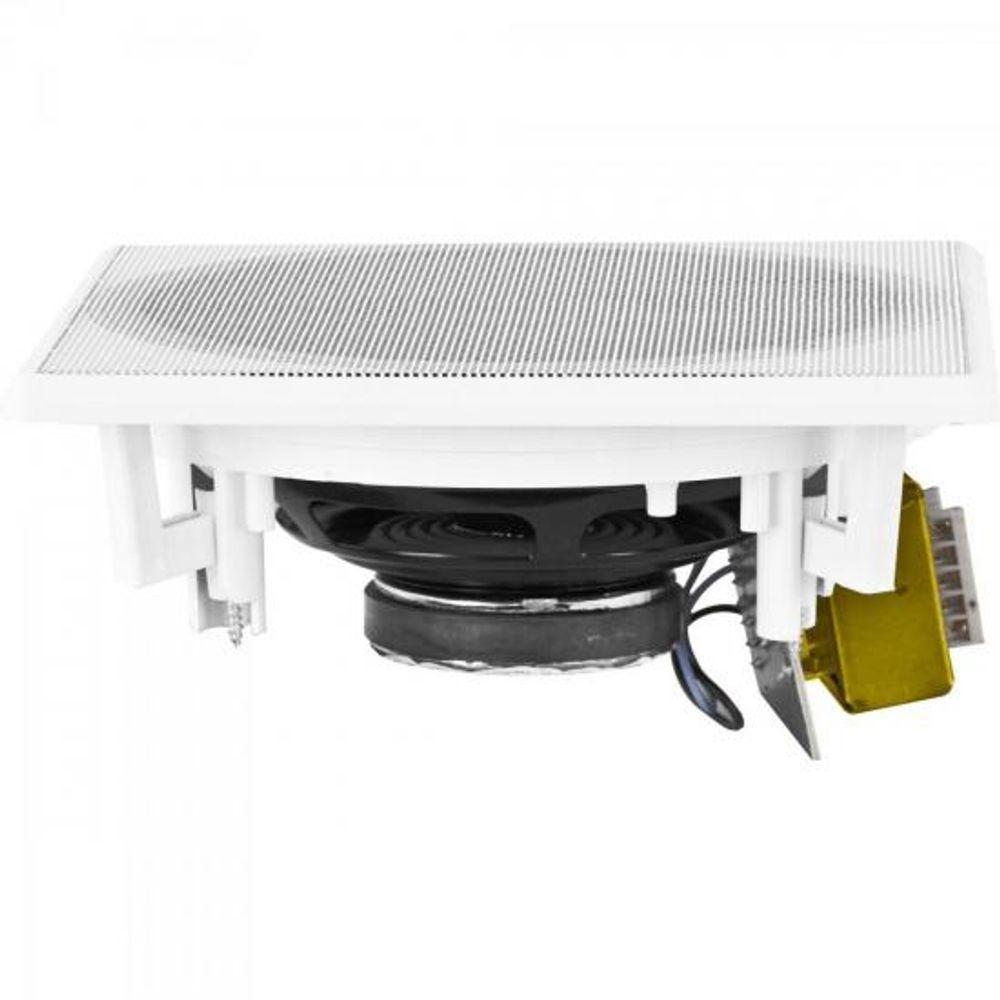 Arandela Coaxial Quadrada Ar1006qt 10w Rms Com Trafo Instalado Hayonik - 5
