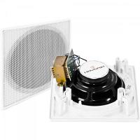 Arandela Coaxial Quadrada Ar1006qt 10w Rms Com Trafo Instalado Hayonik - 6