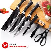 Kit Facas Everrich 6 Peças Aço Inox Ergonômicas - 9