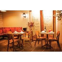 Mesa Madeira 70cm Tramontina London Quadrada Tauarí Amêndoa 4 Lugares Tramontina - 4