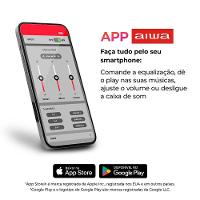 Speaker Aiwa SP-03-BL 15W BT 12h IPX4 Rgb Mini Speaker AWS-SP-03-BL Bivolt - 5