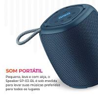 Speaker Aiwa SP-03-BL 15W BT 12h IPX4 Rgb Mini Speaker AWS-SP-03-BL Bivolt - 10